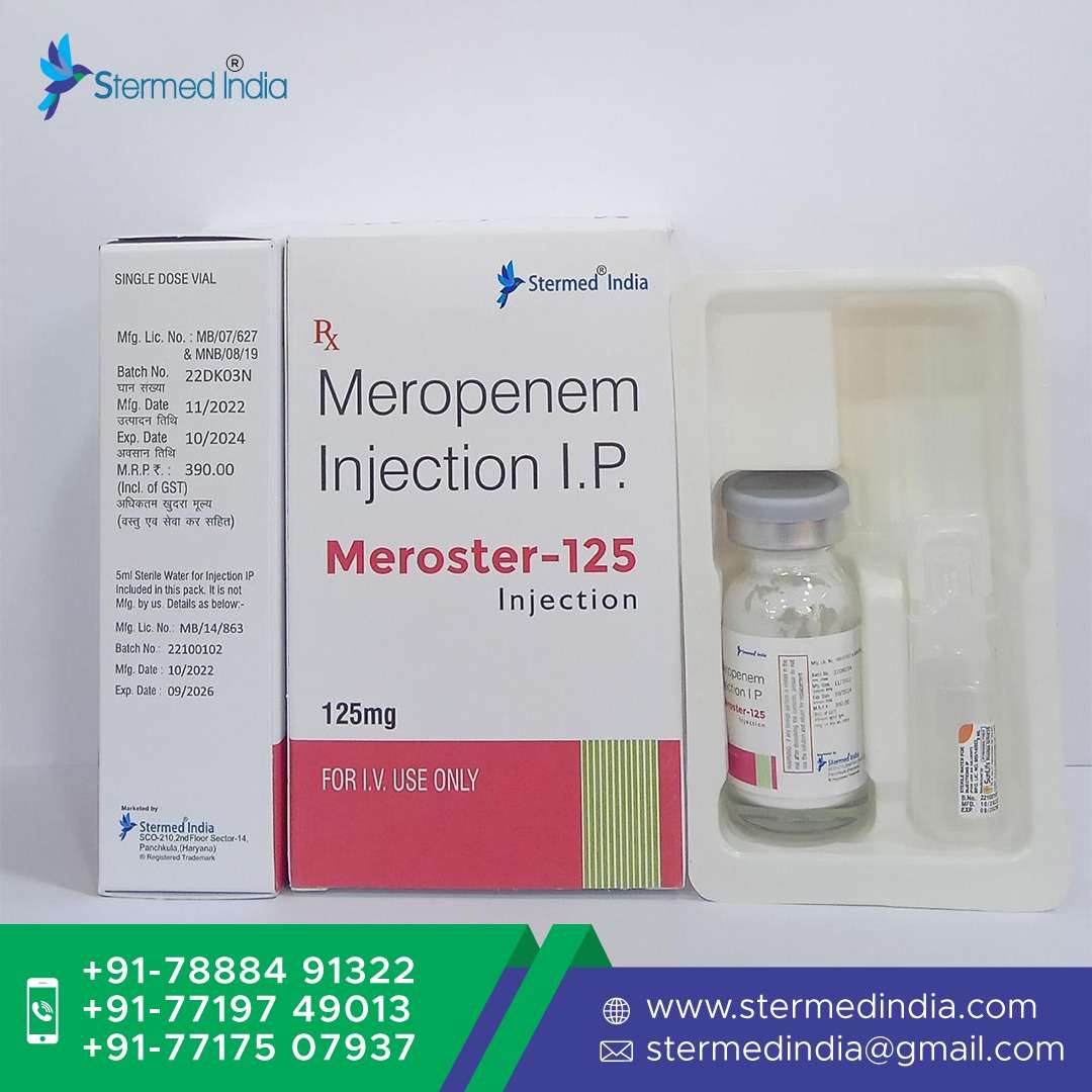 meropenam injection ip125mg