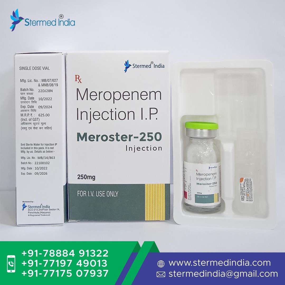 meropenam injection ip250mg