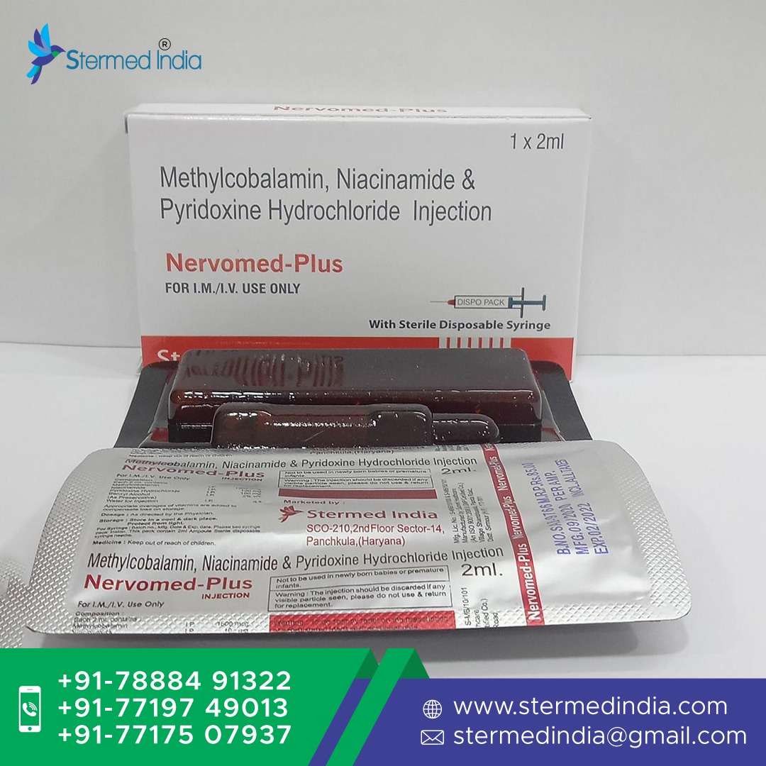 methylcobalamin 1500 mcg + niacinamide +pyridoxine hydrochloride injection