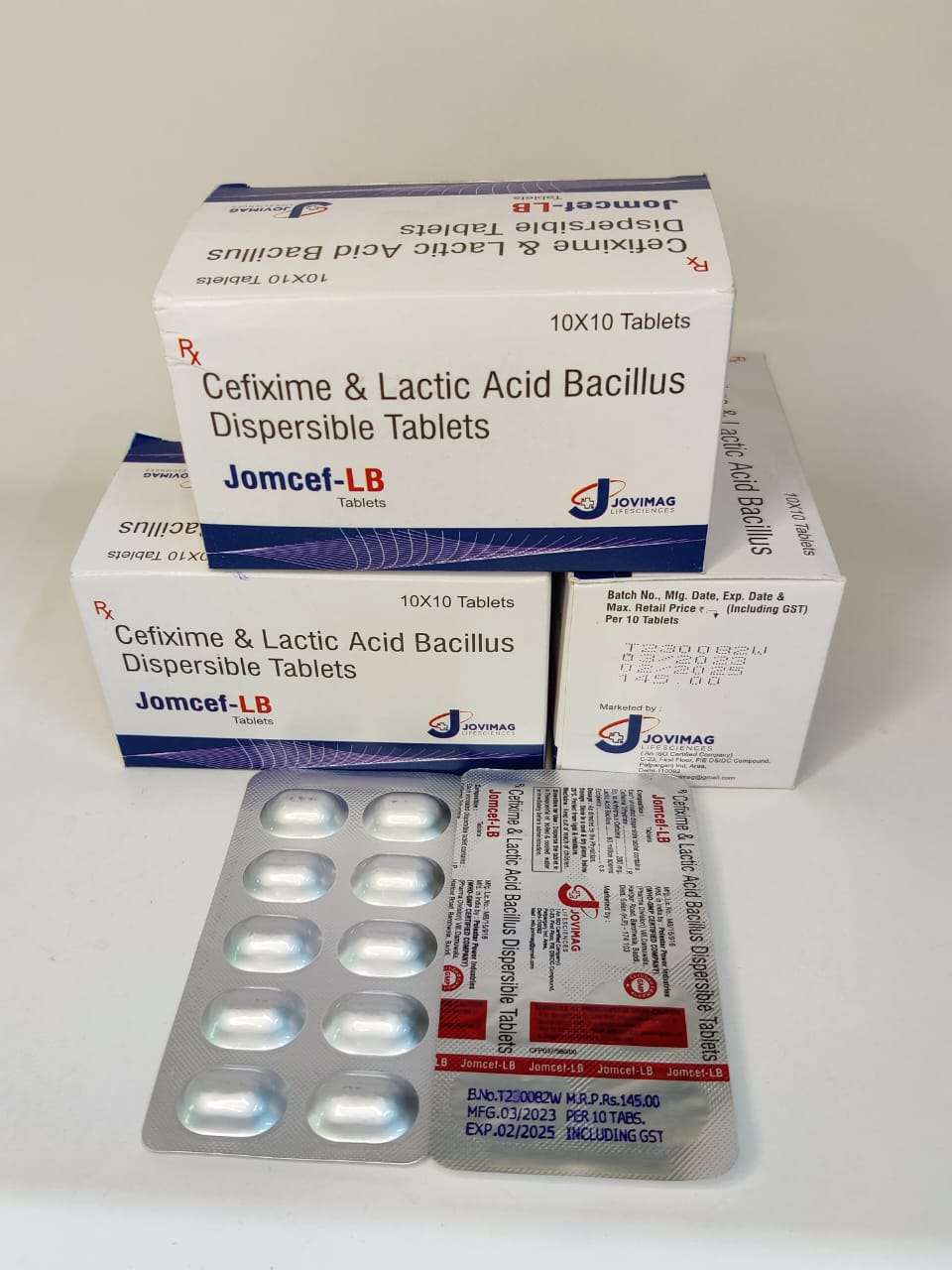 cefixime & lactic acid bacillus 2.5 billion spores dispersible tablet