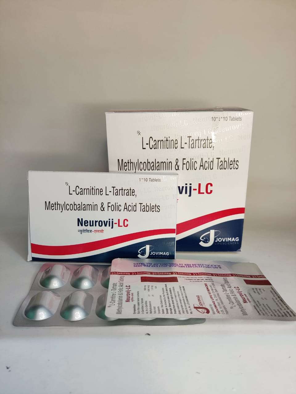 mecobalamine 1500 mcg + l-carnitine 500 mg +folic acid 1.5 mg