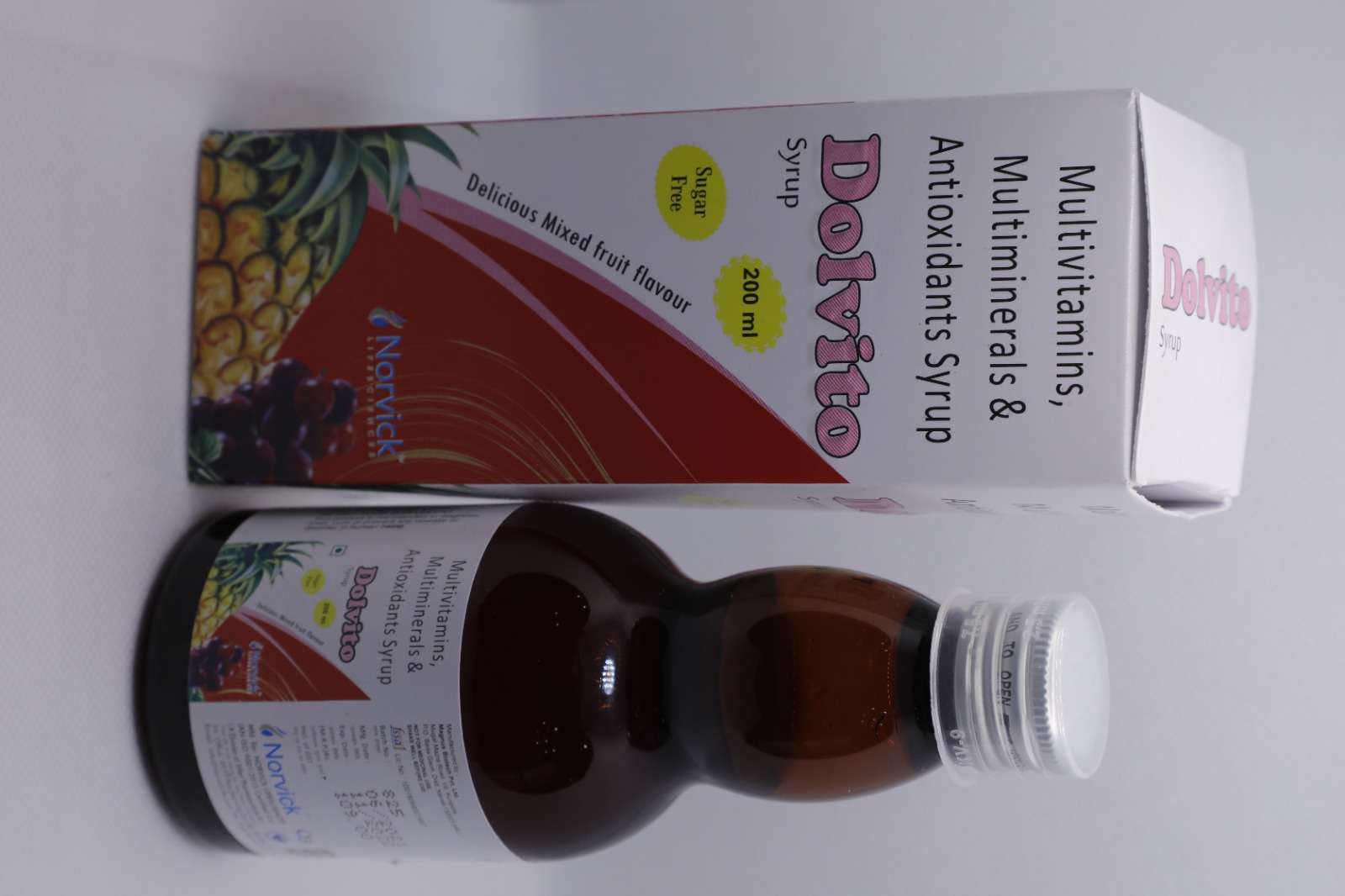 multivitamin, multiminerals with antioxidant syrup