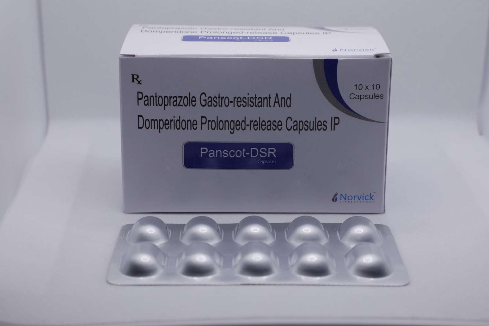 pantoprazole 40 mg +  domperidone 30sr