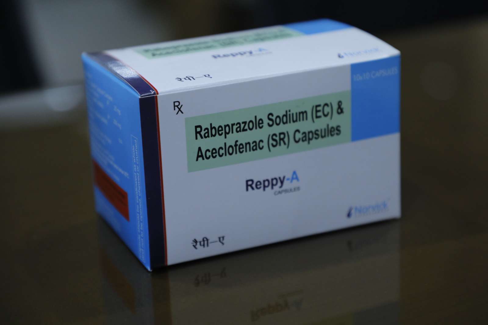 rabeprazole 20 mg + aceclofenac 200 mg sr