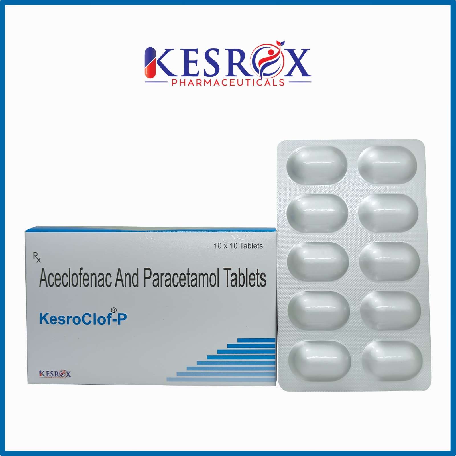 aceclofenac 100 mg & paracetamol 325 mg tablets (blister)