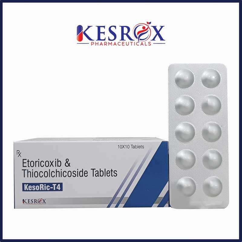 etoricoxib 60 mg +thiocolchicoside 4 mg