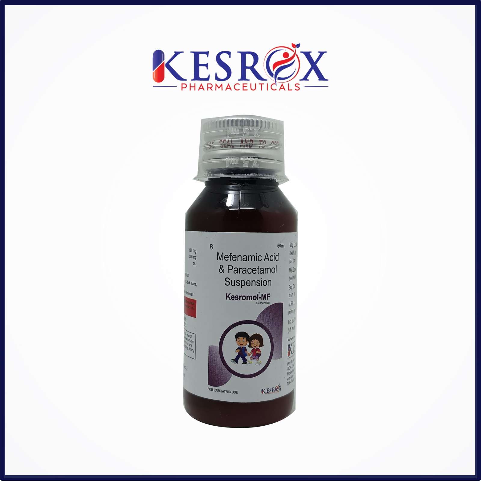 mefanamic acid 100mg+ paracetamol 250mg oral susp