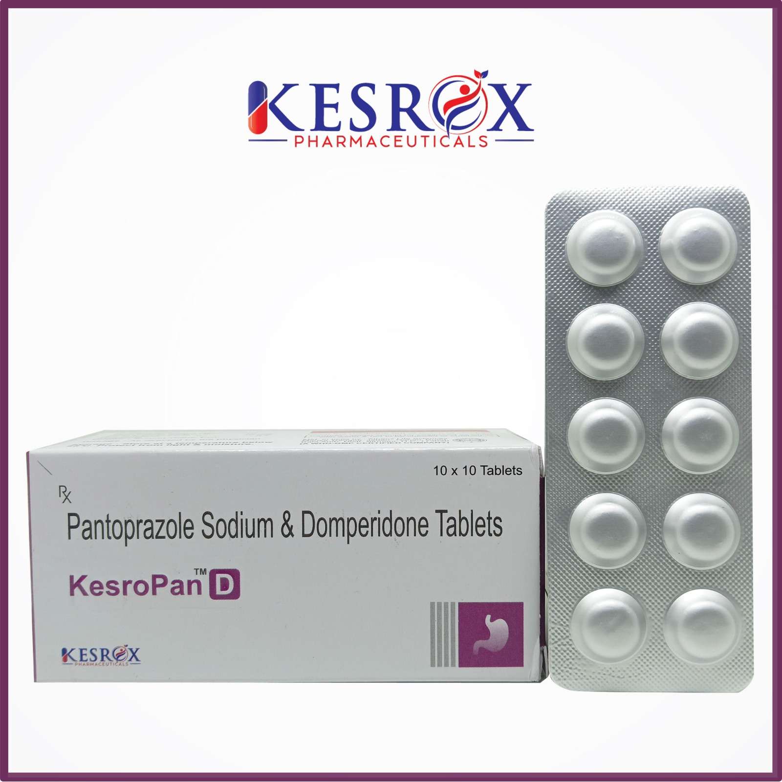 pantoprazole 40 mg & domperidone 10 mg tablet