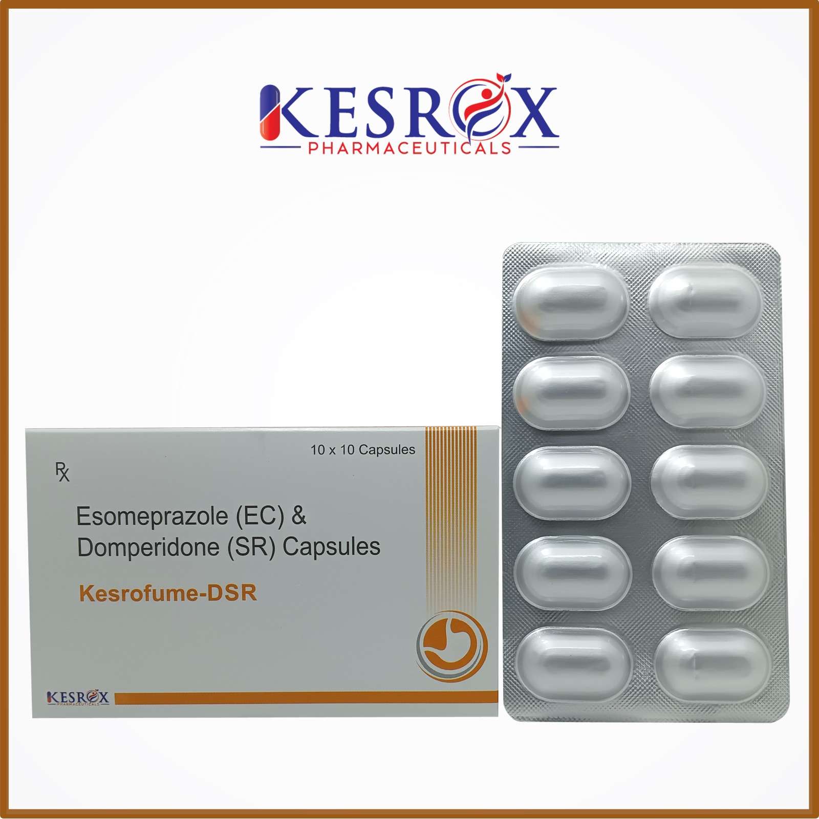 rabeprazole sodium 20 mg & domperidone 30 mg in sr capsules  (alu-alu)