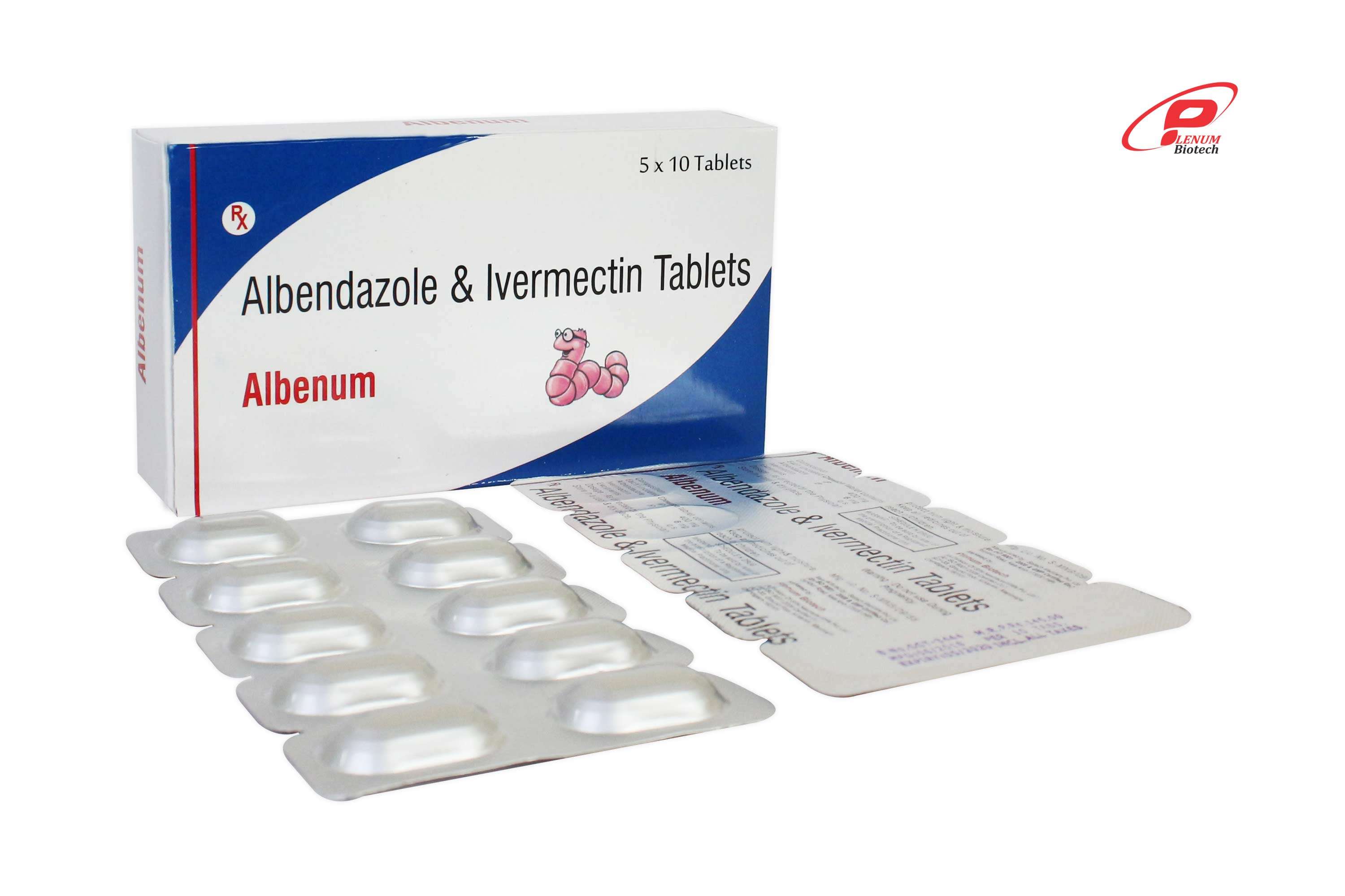 albendazole 400 mg + ivermectin 6 mg