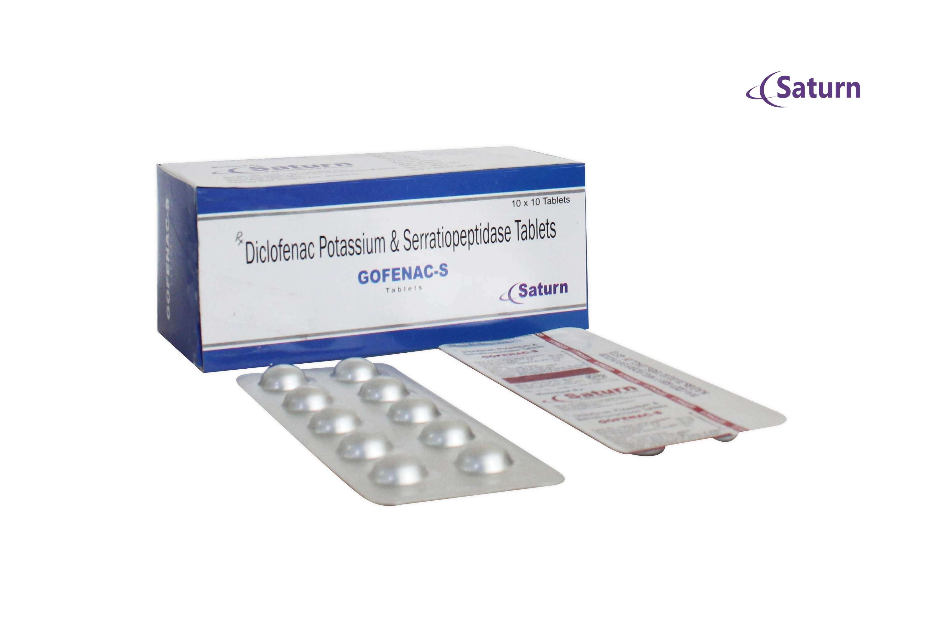 diclofenac potassium 50mg+serretiopeptidase 10mg