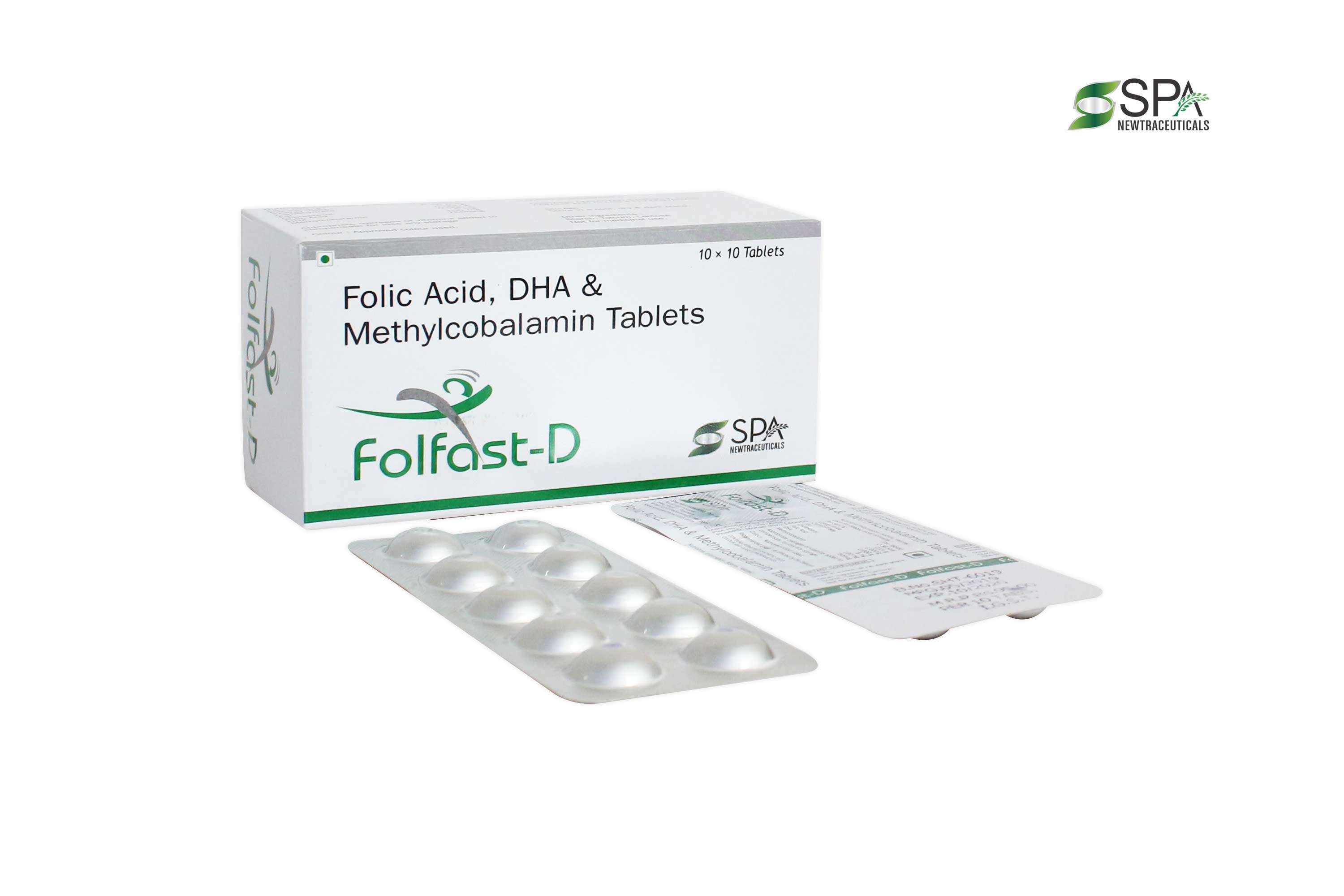 folic acid 5mg + dha 100 mg + methylcoblamin 750 mcg