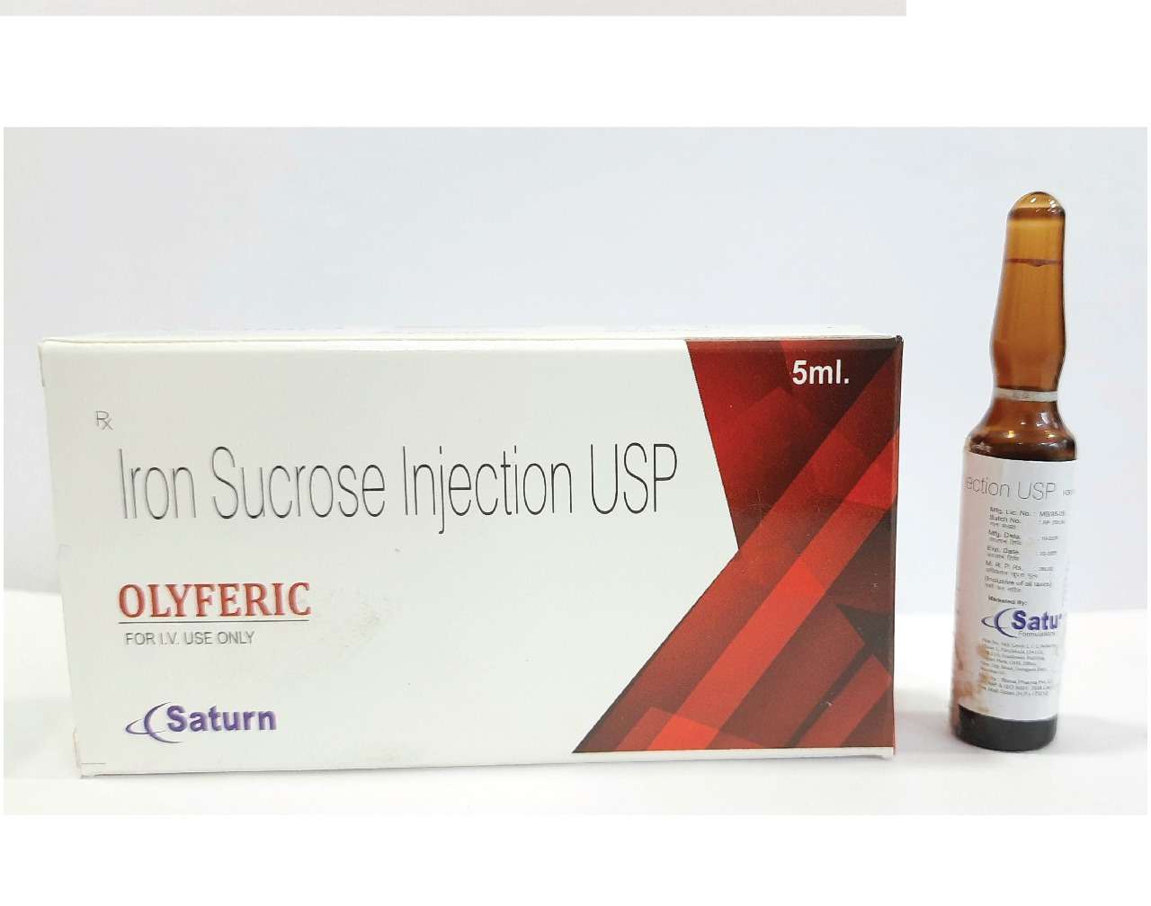 iron sucrose 5 ml inj