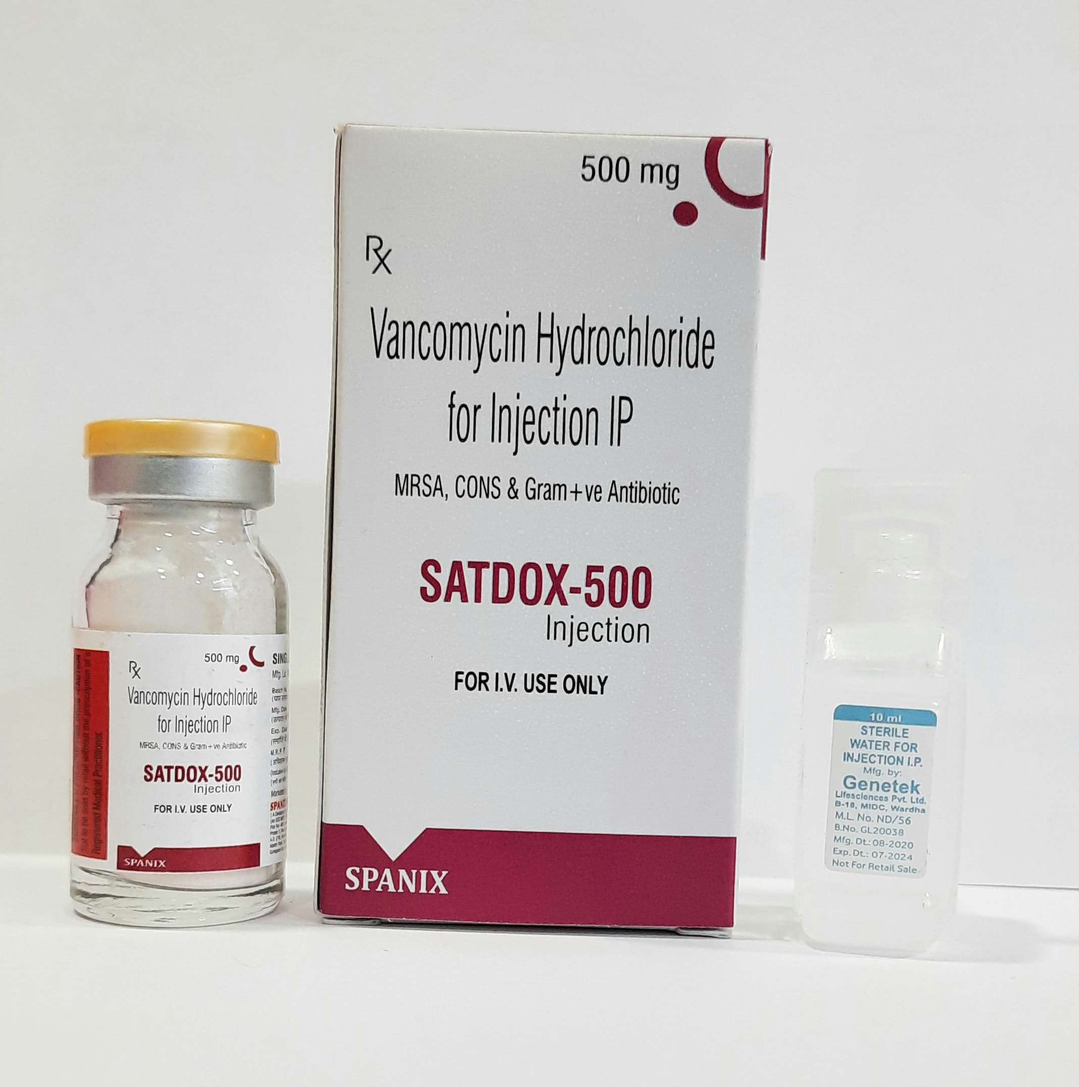 vanocomycin 500 mg inj