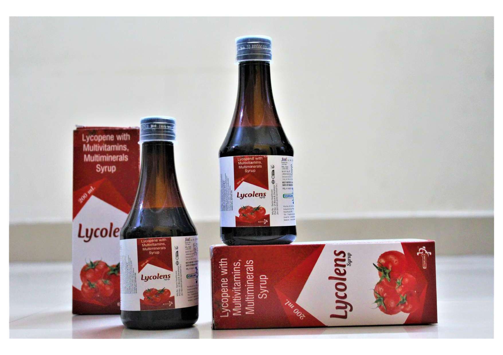 lycopene with multivitamins + multiminerals syrup