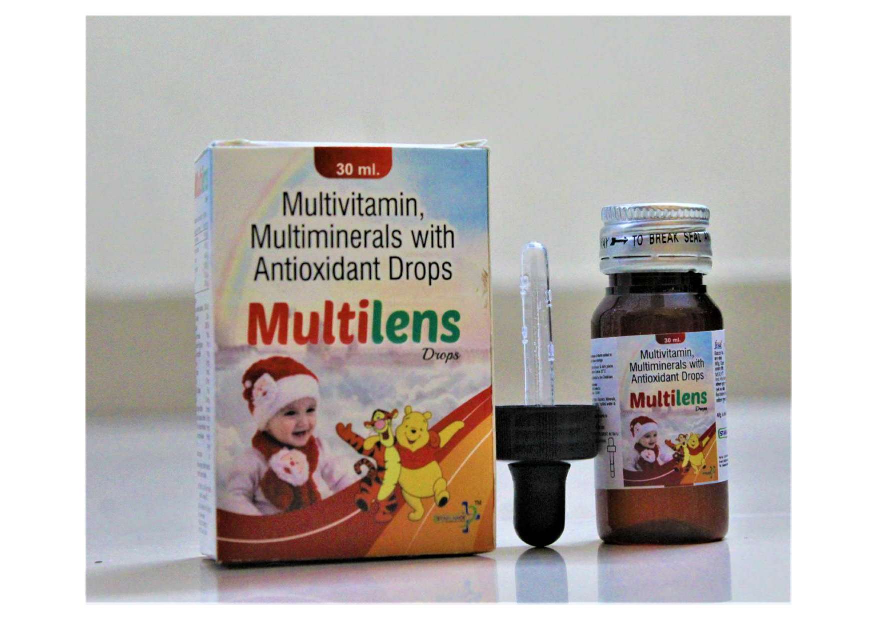 multivitamins. multiminerals with antioxidant drops