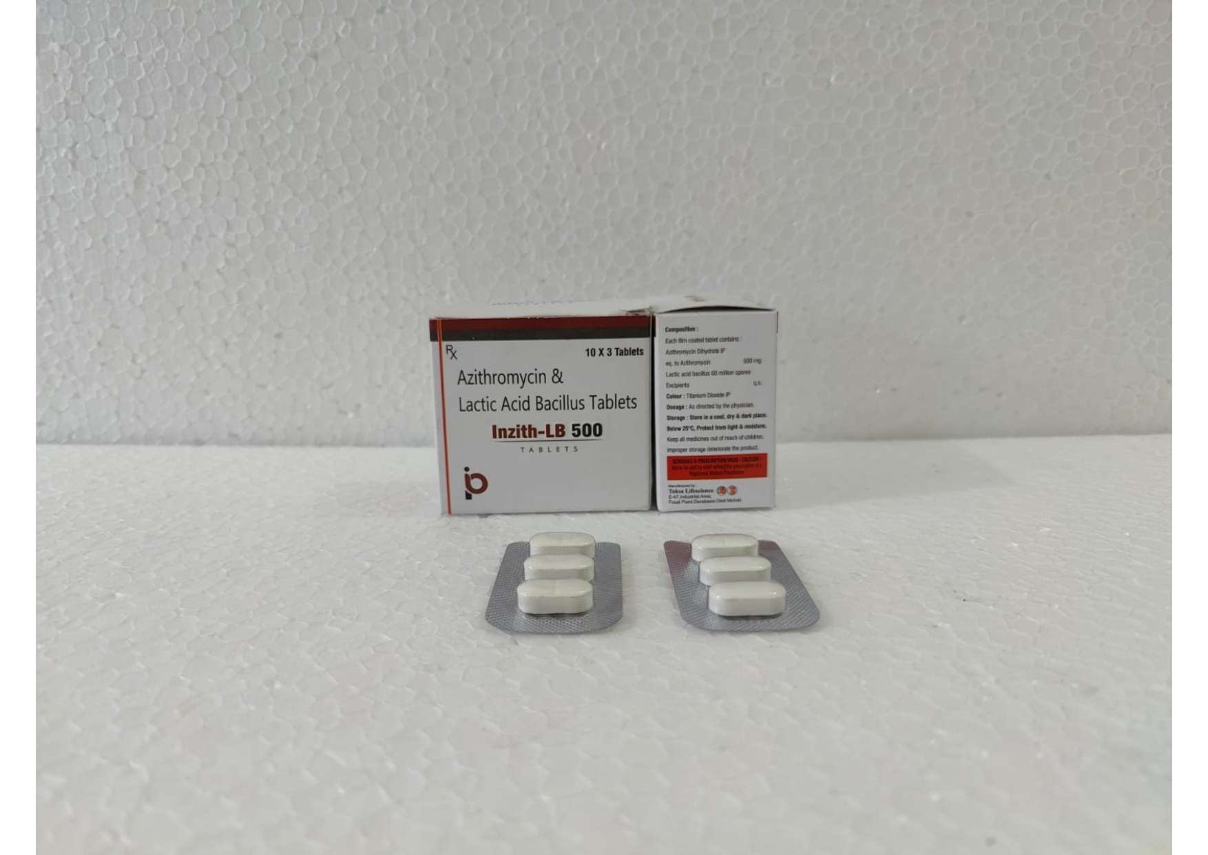 azithromycin-500 mg+lactic acid bacillus