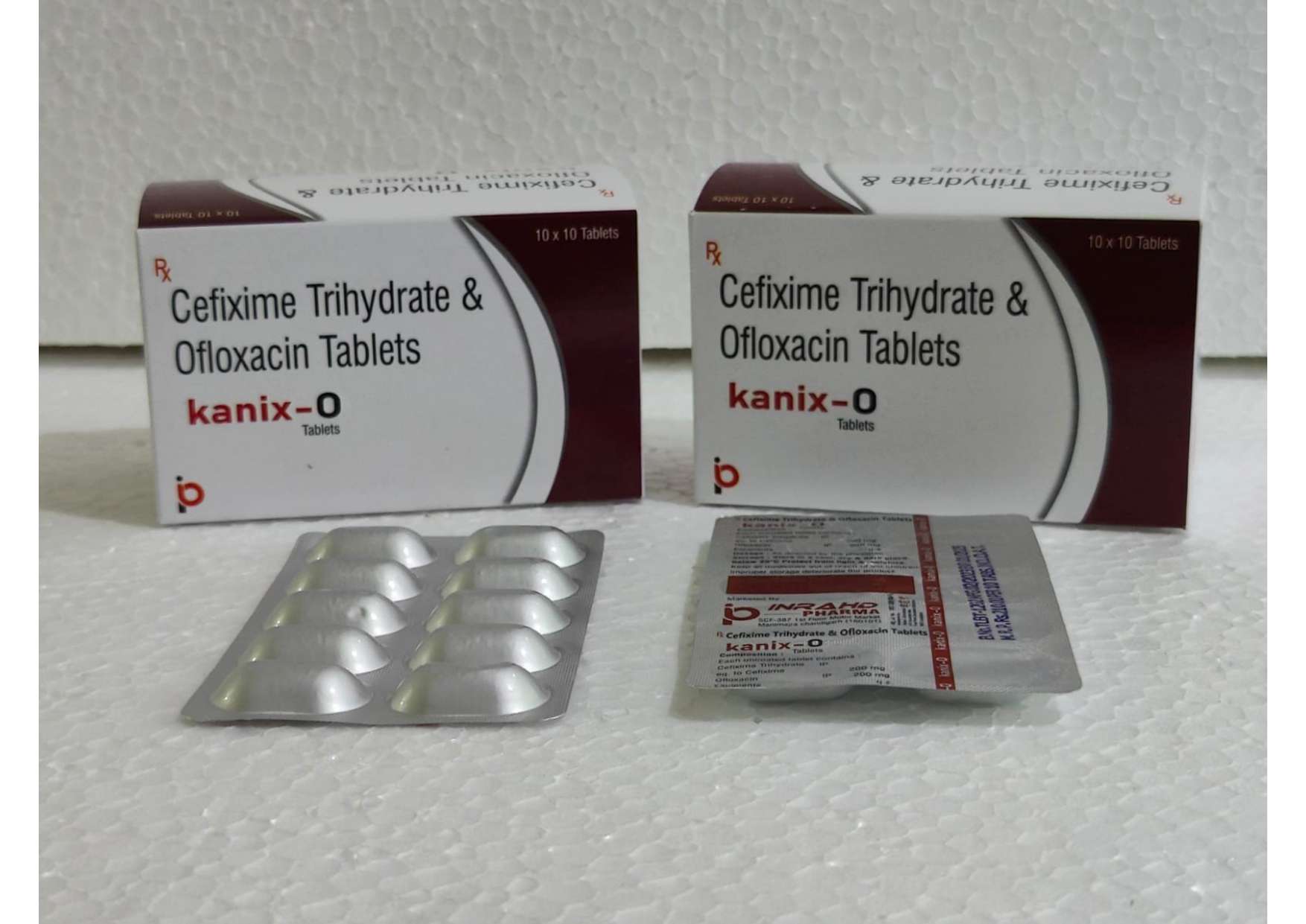 cefixime 200mg dt+ofloxacin 200mg