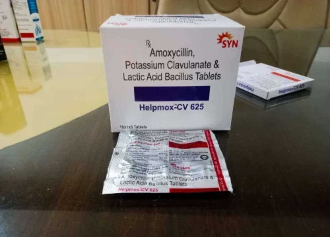 amoxycillin 500mg + clavanic acid 125mg+ lactic acid b