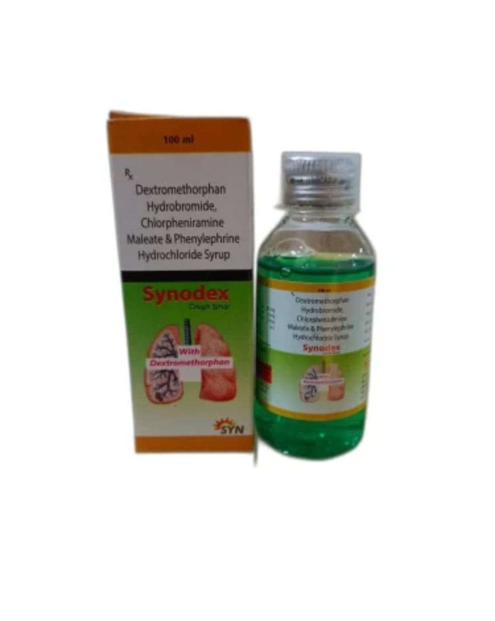 dextromethorphan hydrobromide 10mg+ cpm 2mg + pheny