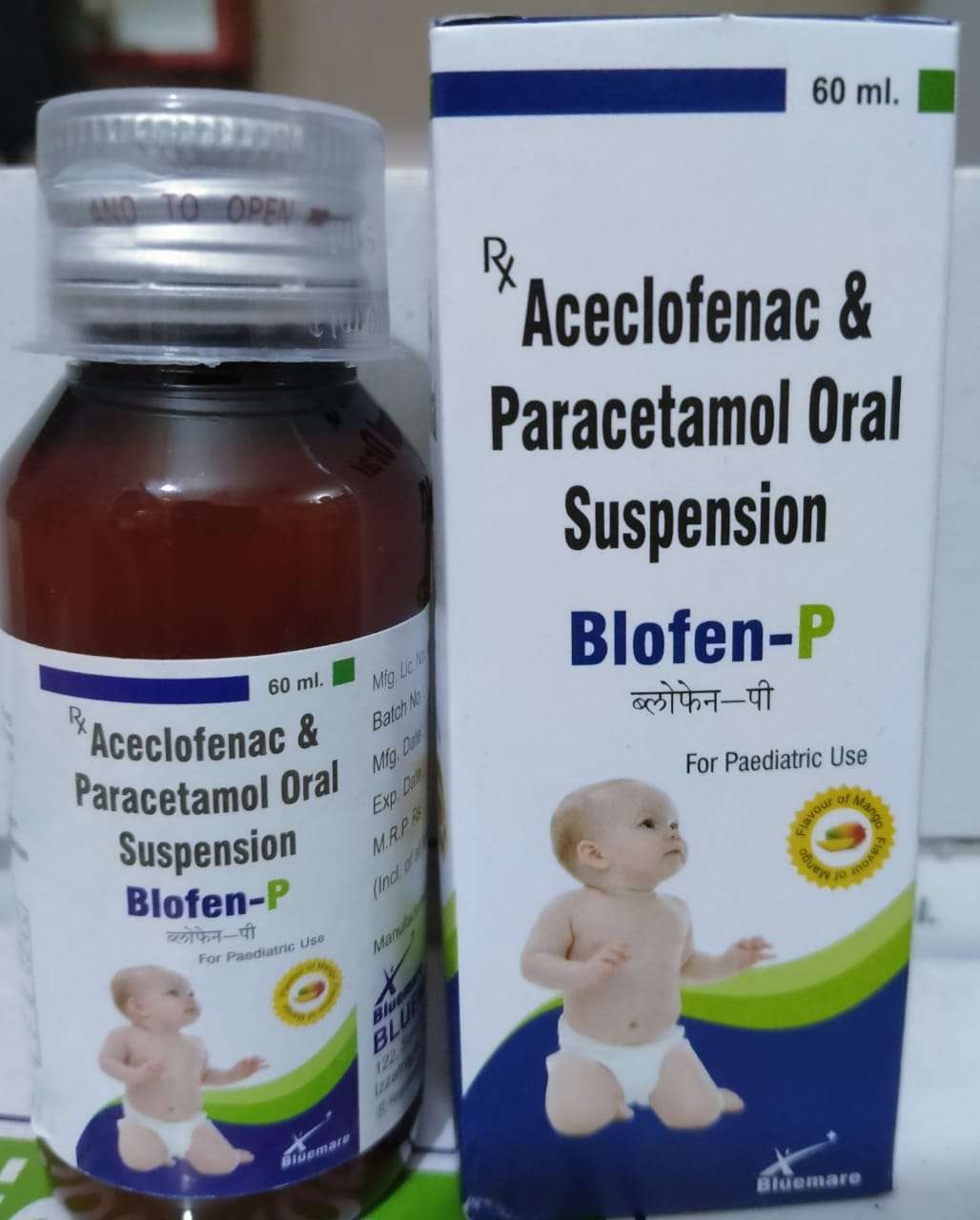 aceclofenac 50mg + paracetamol 125mg