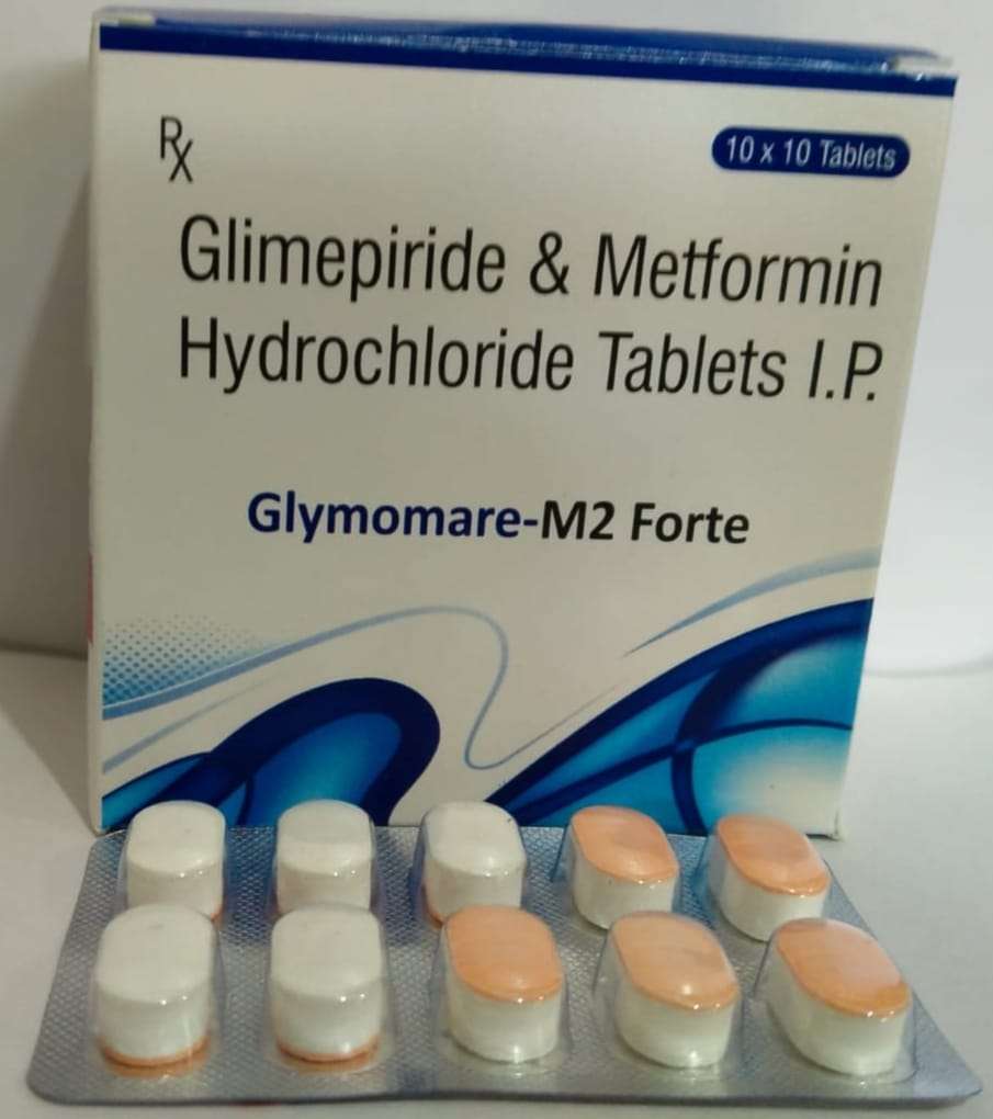 glimepiride 2mg+metformin hydrochloride 1000mg