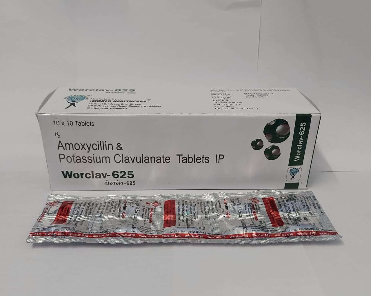 amoxycillin 500mg + clavulanic acid 125mg