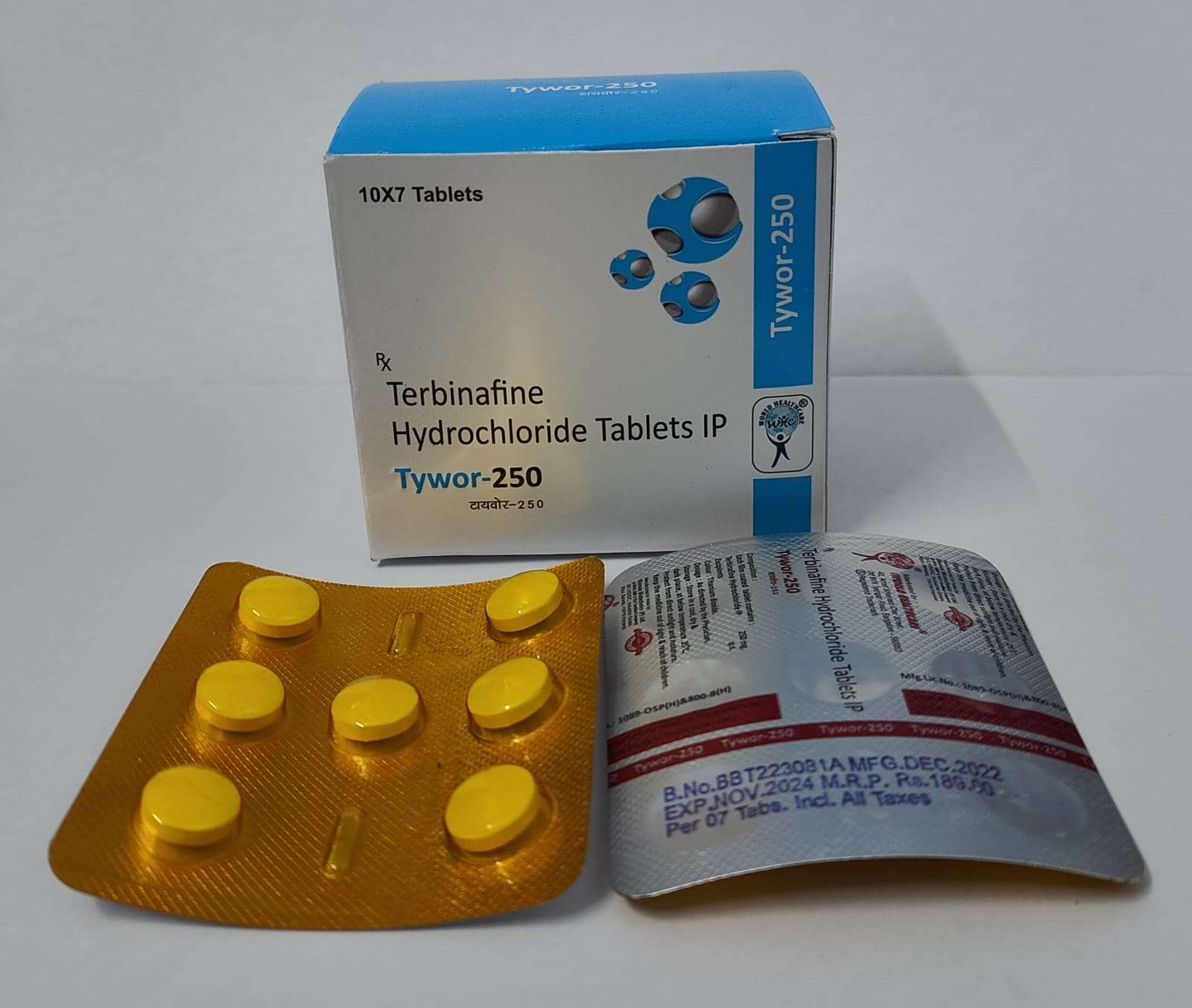terbinafine hydrochloride 250mg