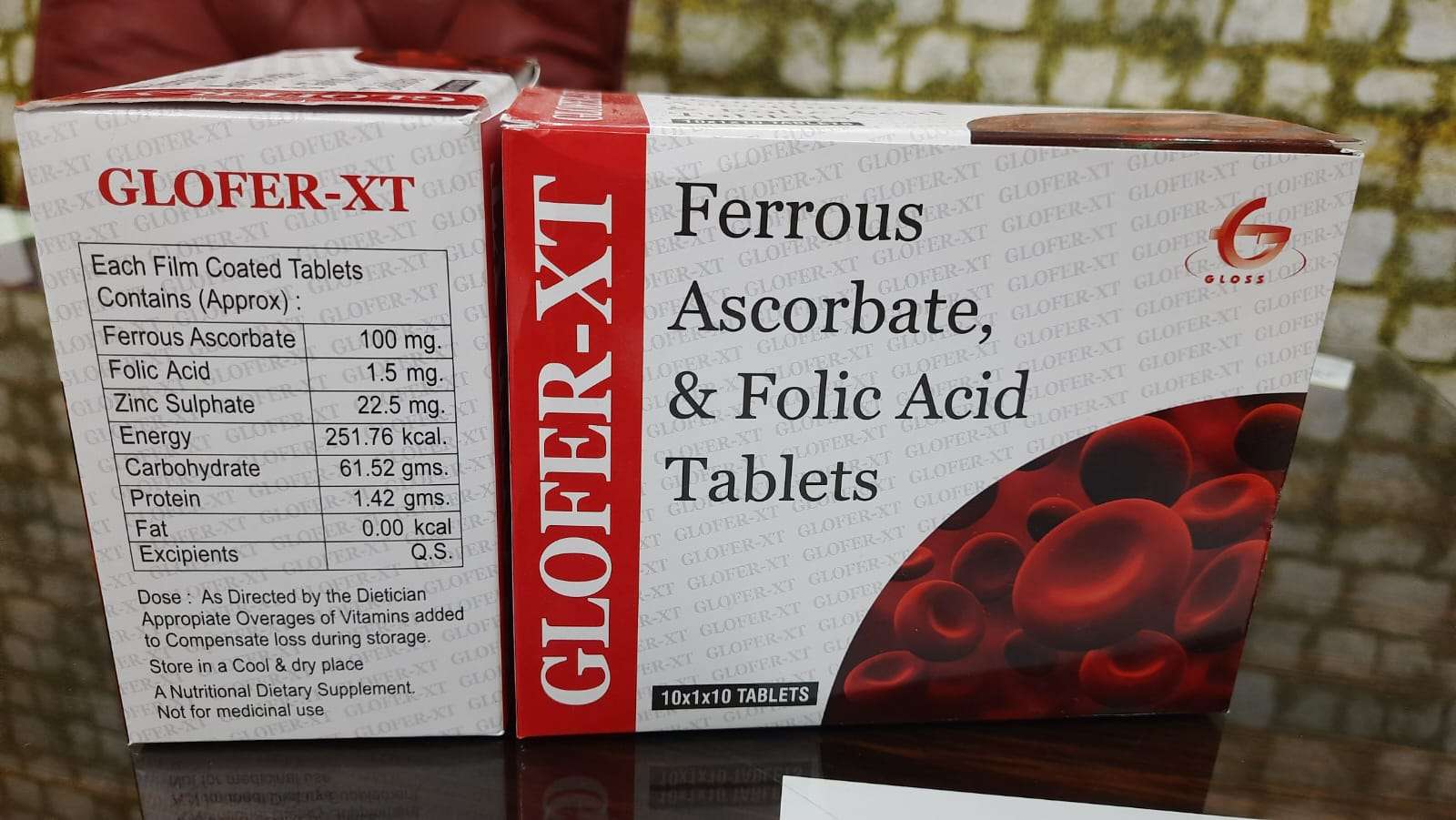 ferrous ascorbate+zinc+folic acid tablet