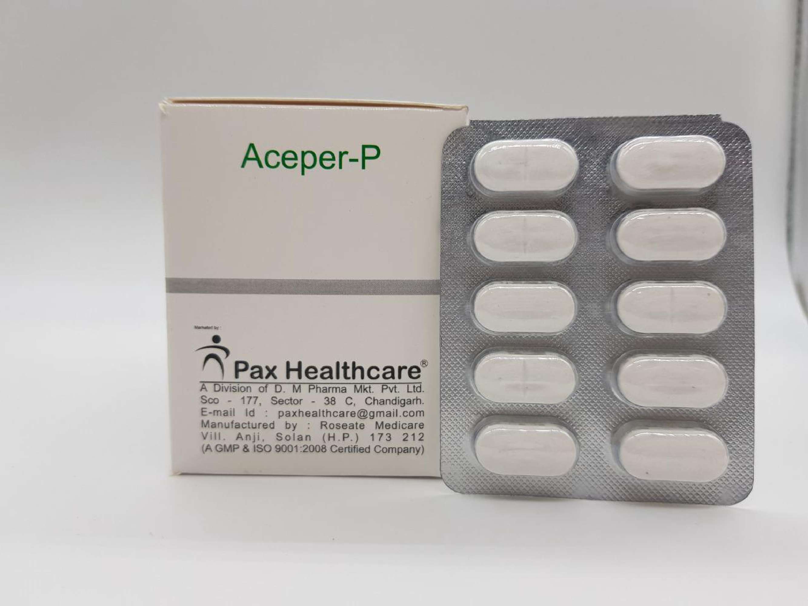 aceclofenac 100 mg +paracetamol 325 mg