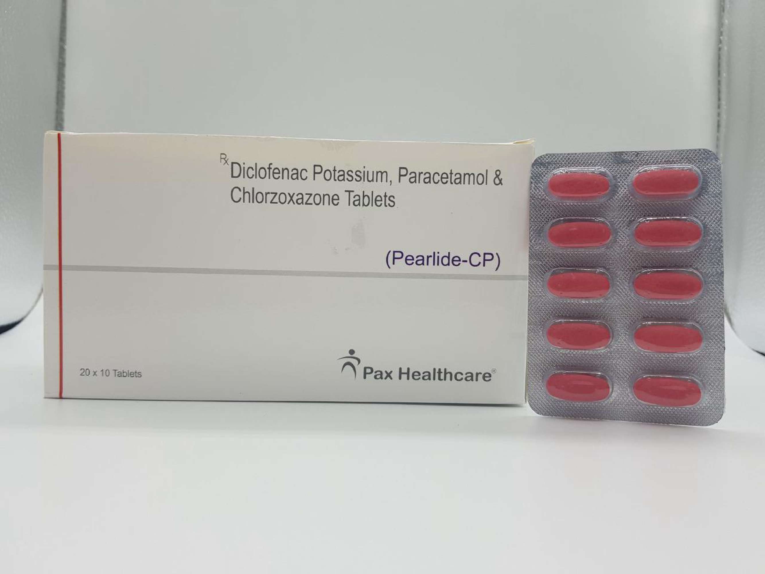 diclofenac sodium 50 mg + paracetamol 325 mg + chlorzexazone 250 mg (special pack)
