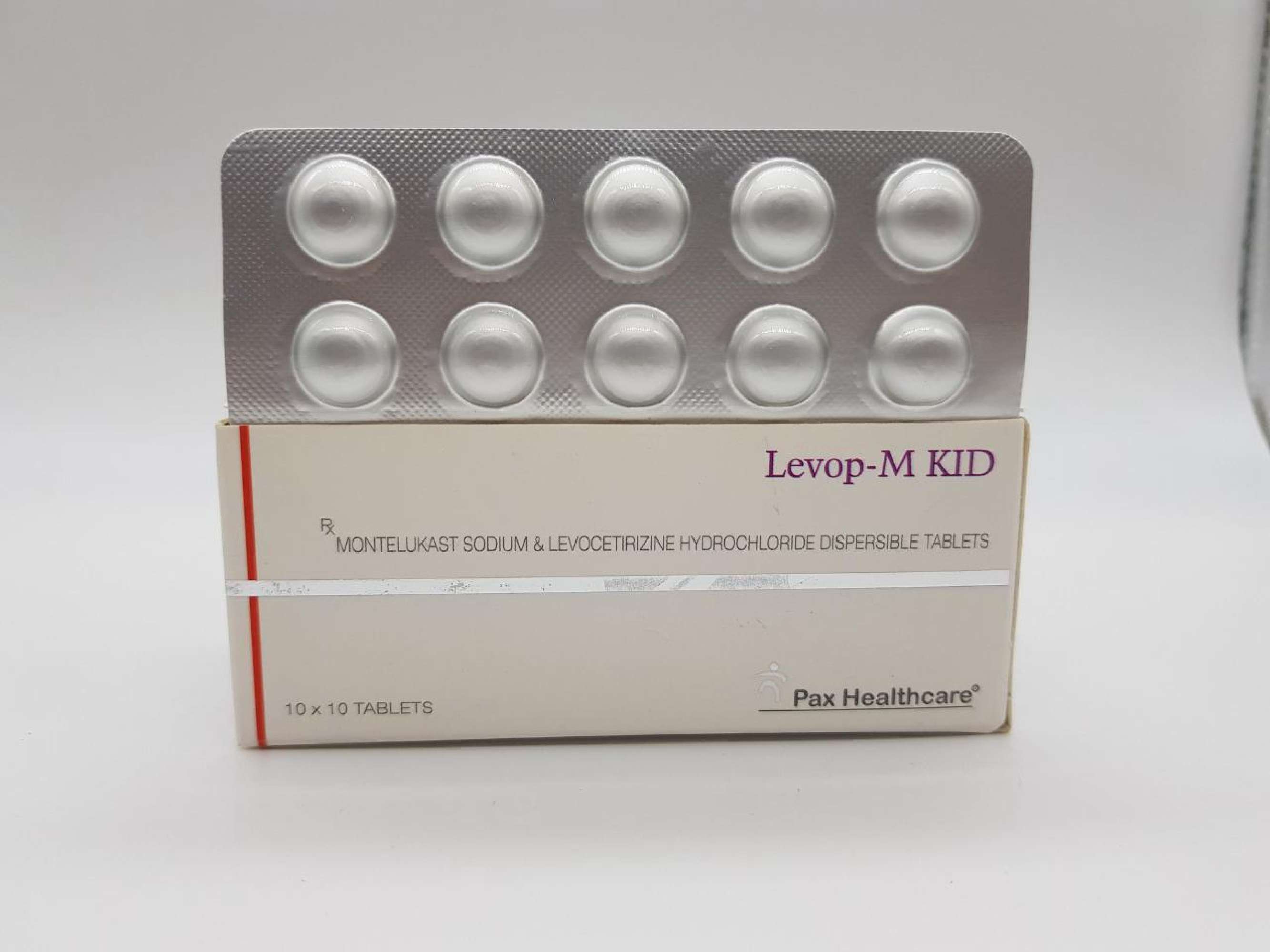 levocetirizine 2.5 mg + montelukast 4mg