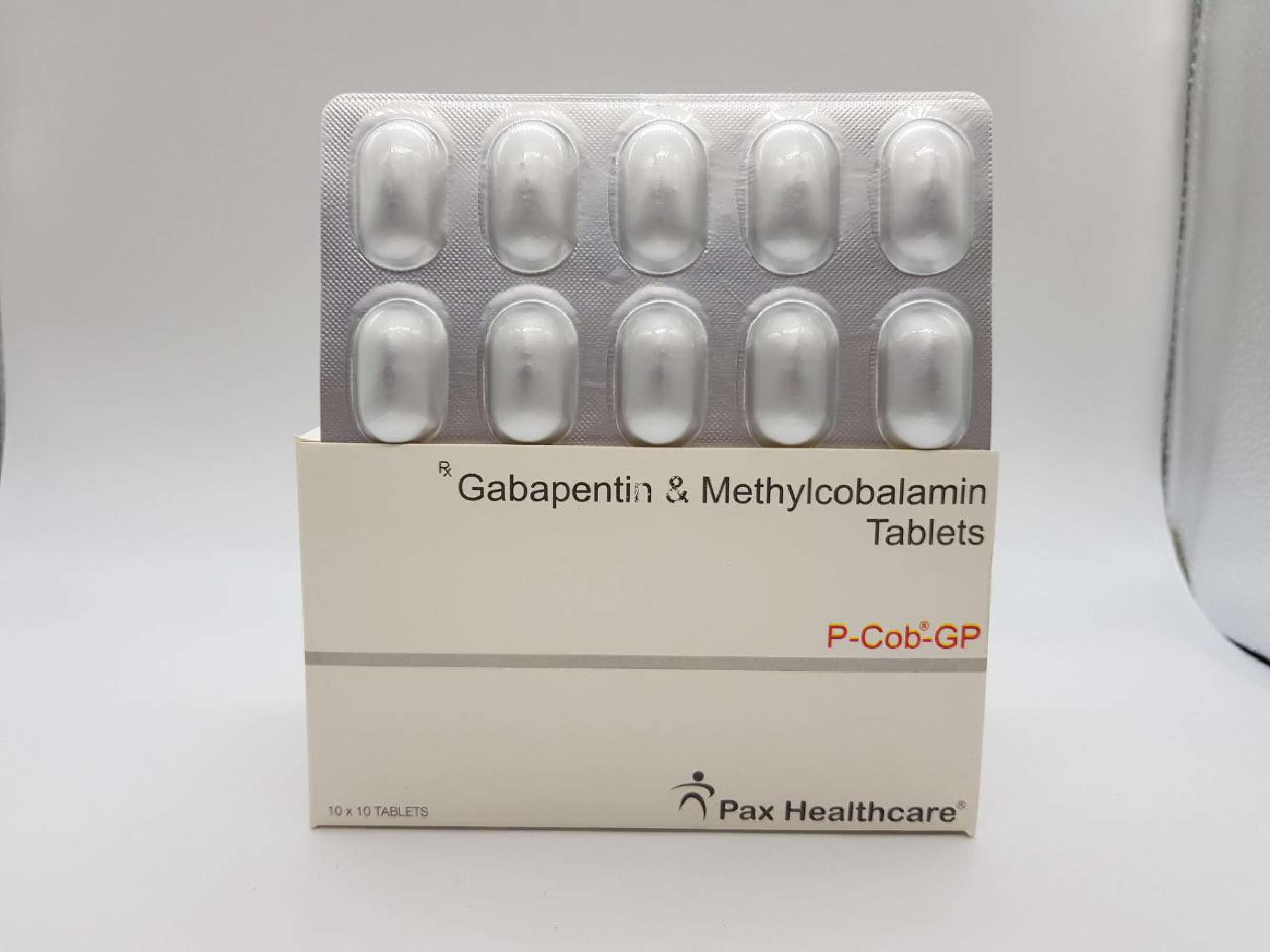 methylcobalamin 500 mcg + gabapentin 300 mg