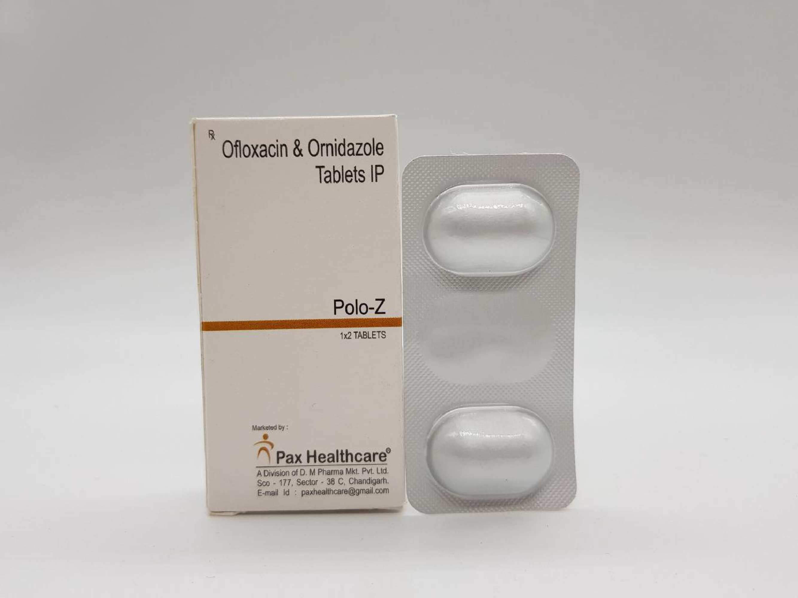 ofloxacin 200 mg+ ornidazole 500 mg