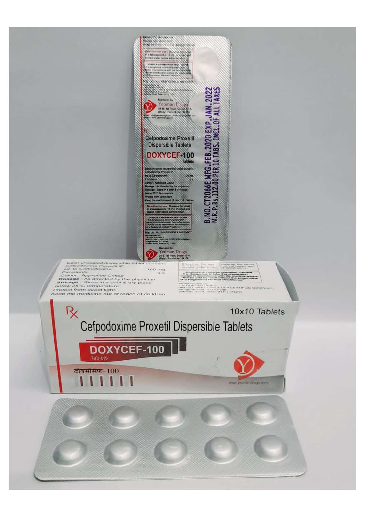 cefodoxime proxetil 100mg. dispersible