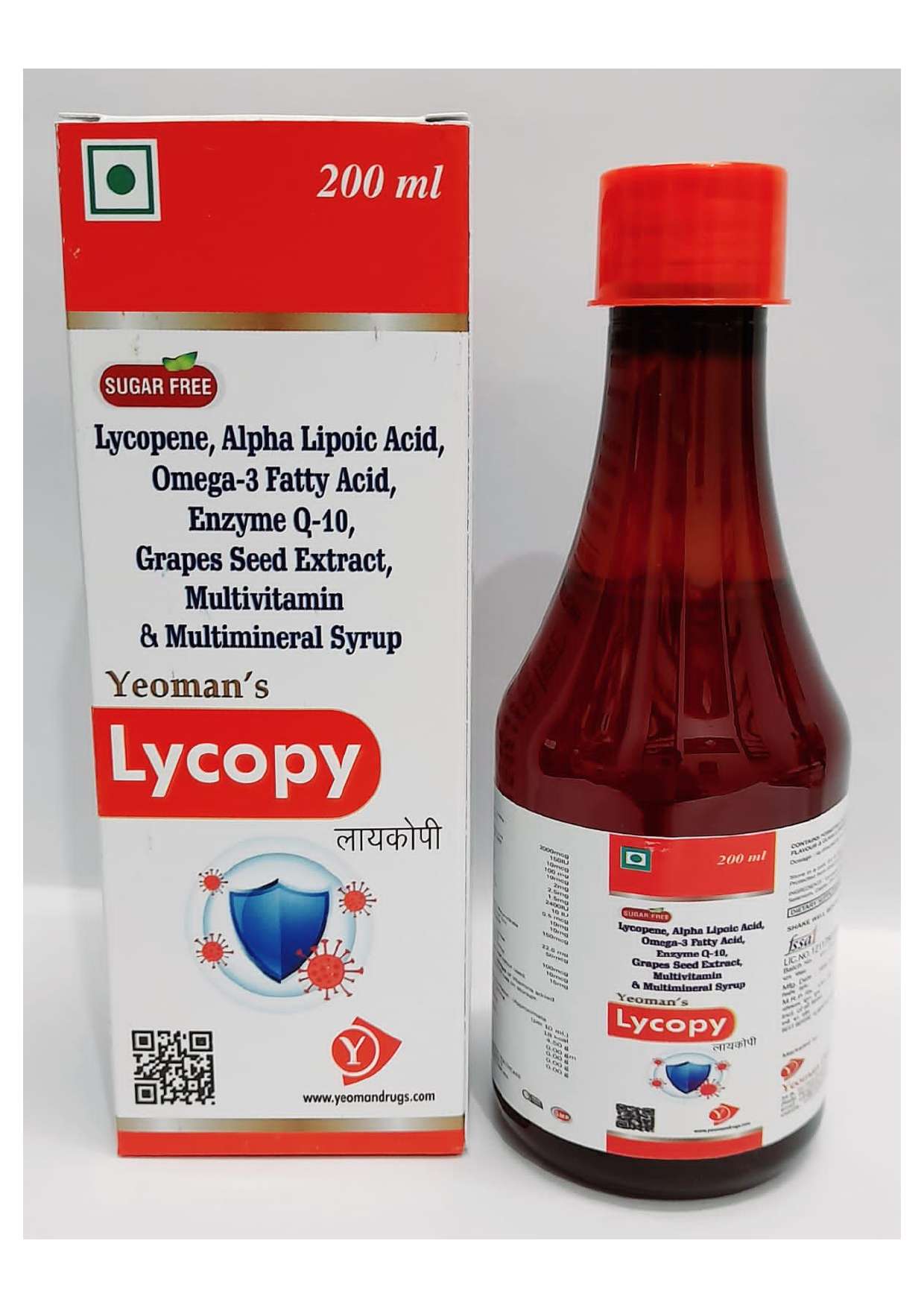 lycopene + omega3 + vitamins + minerals + enzyme q9