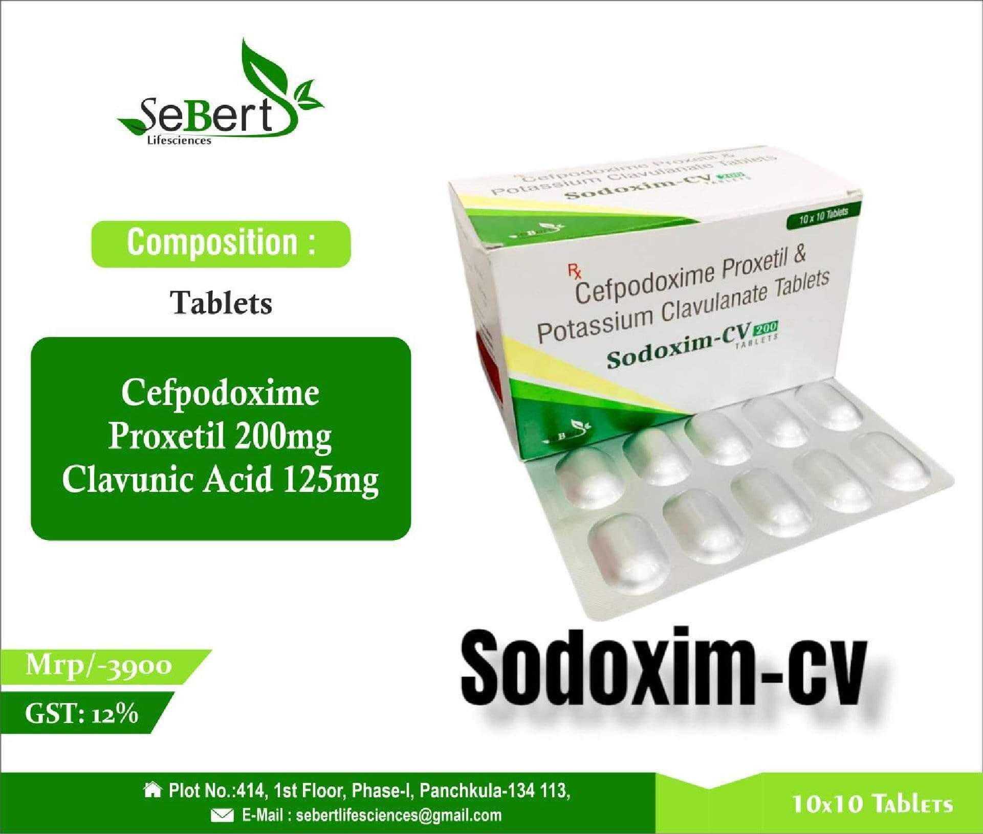 cefpodoxime proxetil 200mg+clavunic acid 125mg
