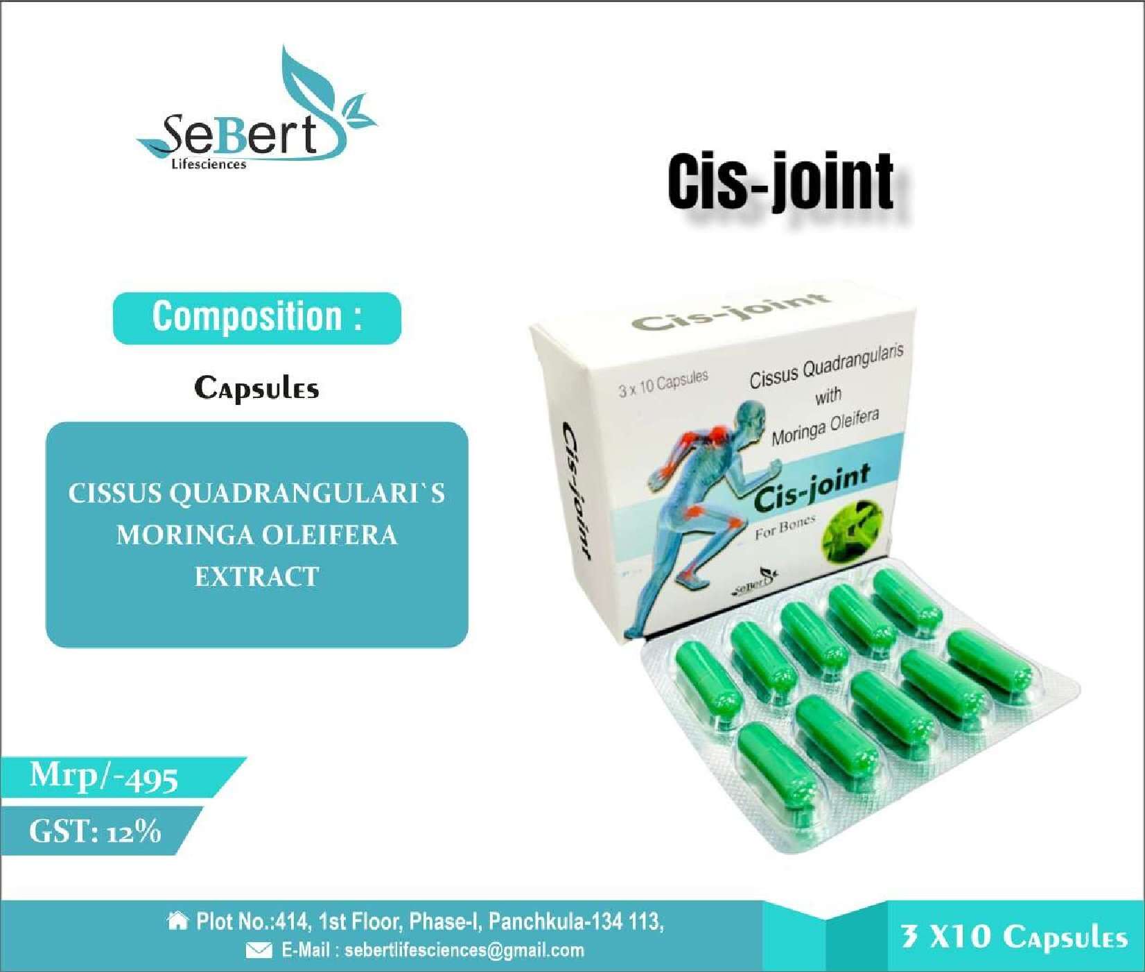 cissus quadrangulari`s + moringa oleifera  extract