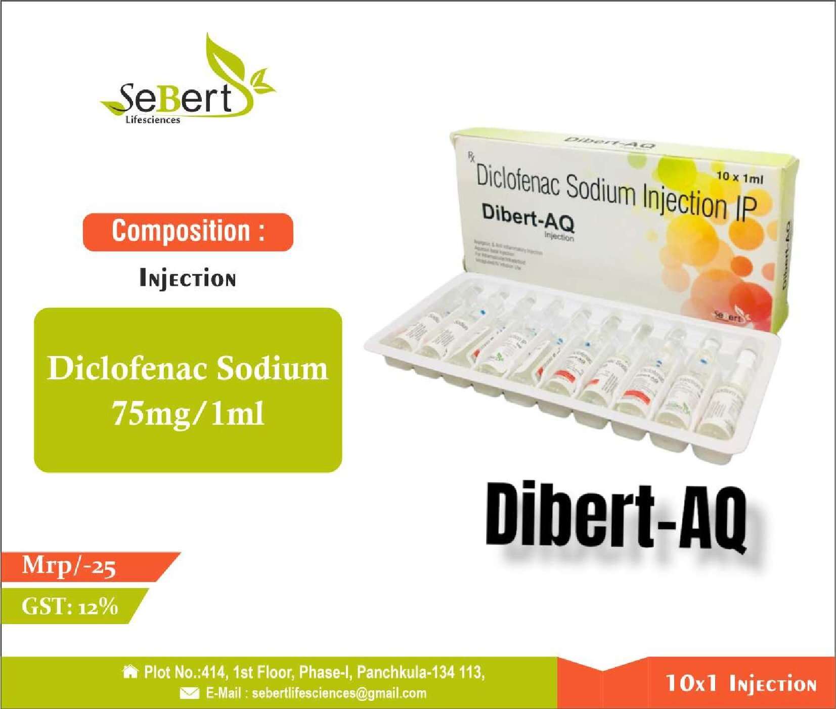 diclofenac sodium 75mg/1ml