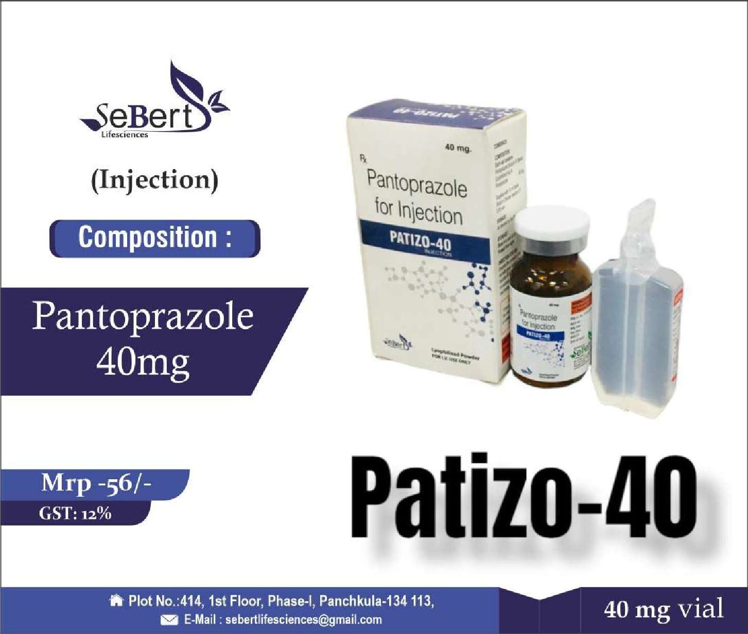 pantoprazole 40 mg.