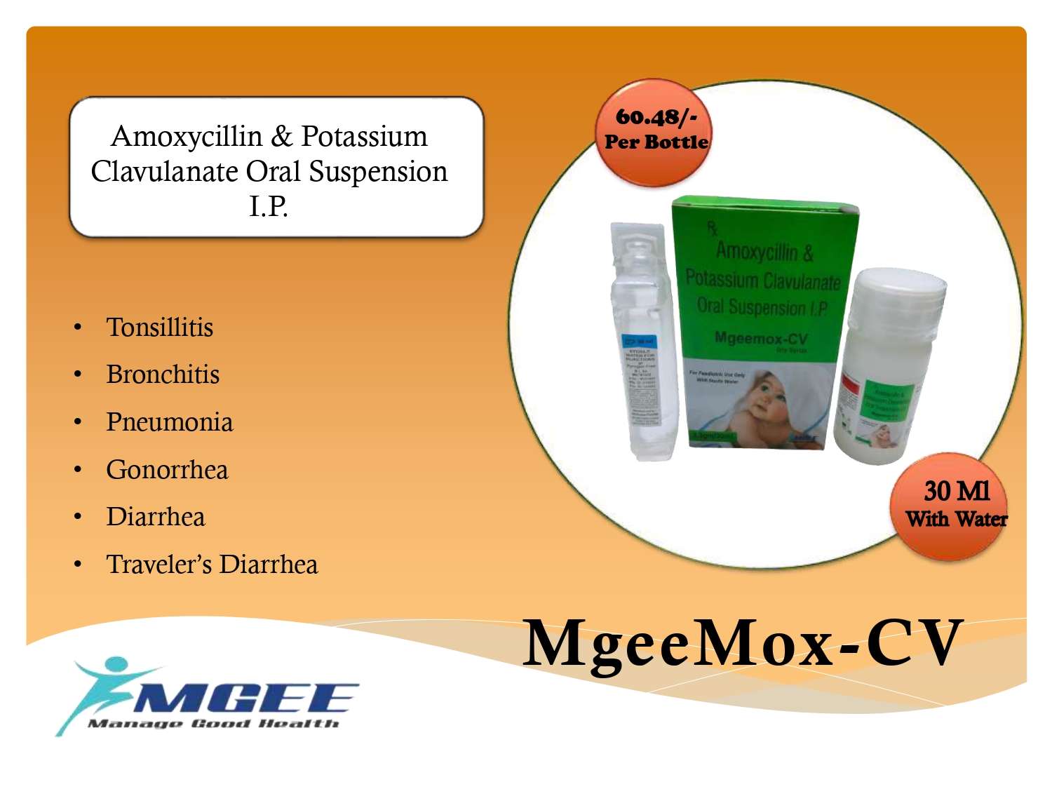 amoxicillin 200mg.+ clavulanic 28.5 mg