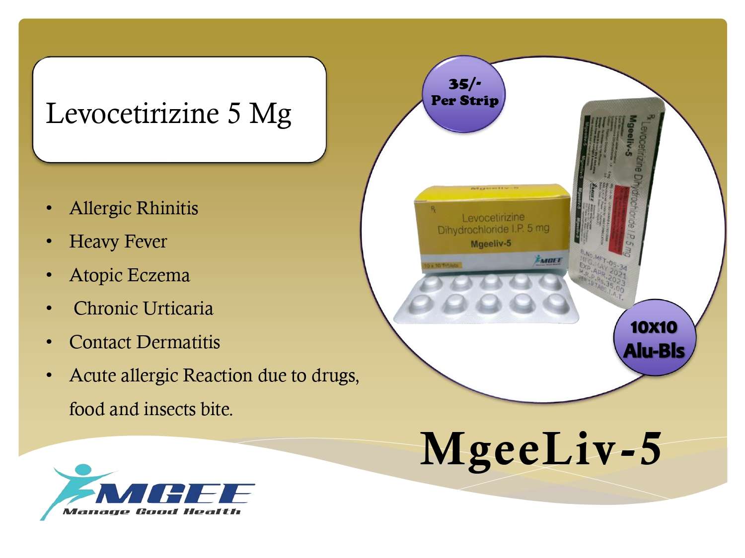 levocetirizine 5 mg