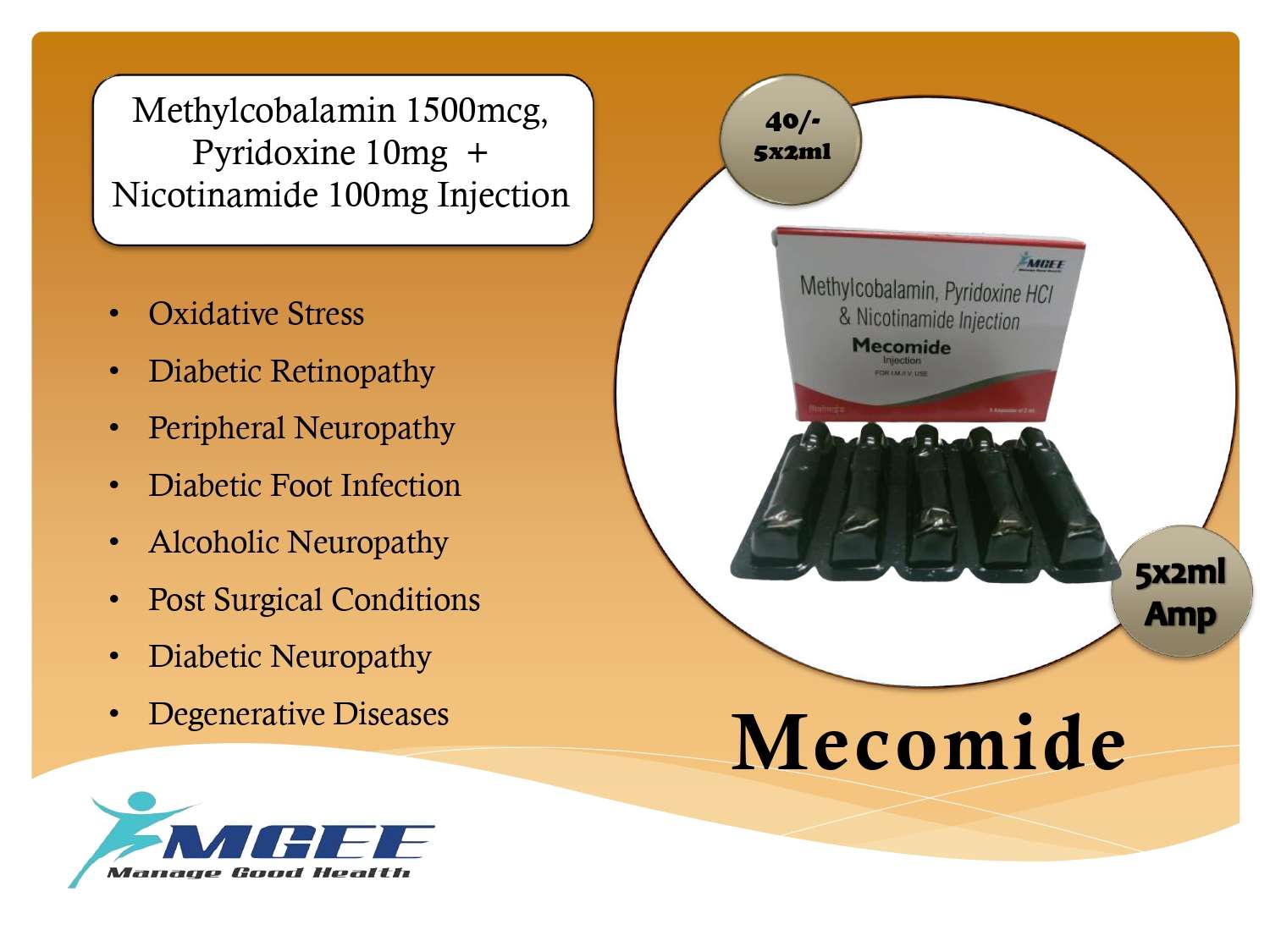 mecobalamin 1500 mcg pyridoxine 10 mg + niacinamide 100 mg