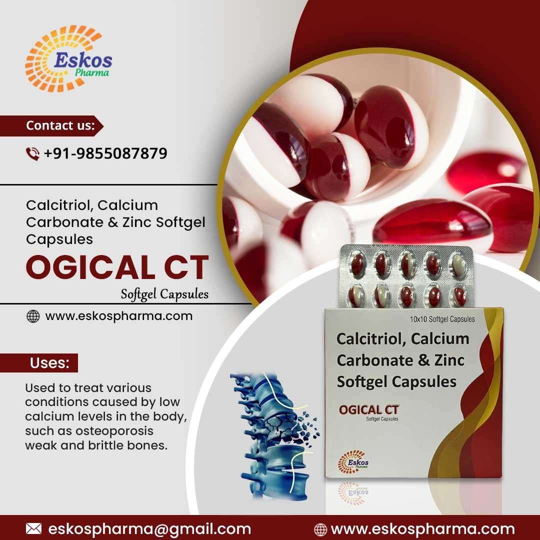 calcitrol 0.25mcg+ calcium carbonate 500mg +zinc 7.5mg