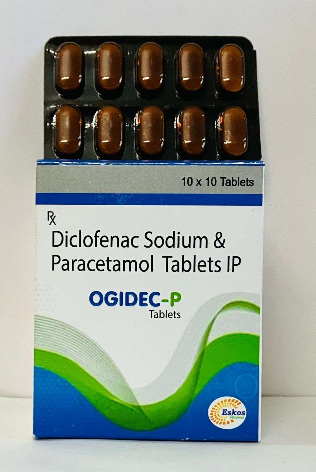 diclofenac potassium 50mg + paracetamol 325mg