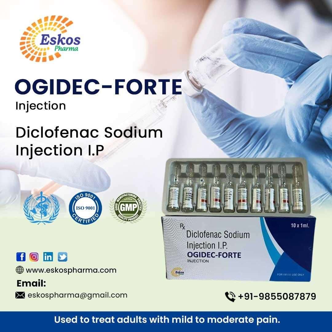 diclofenac sodium injection 75mg/1ml (aqua based/painless)