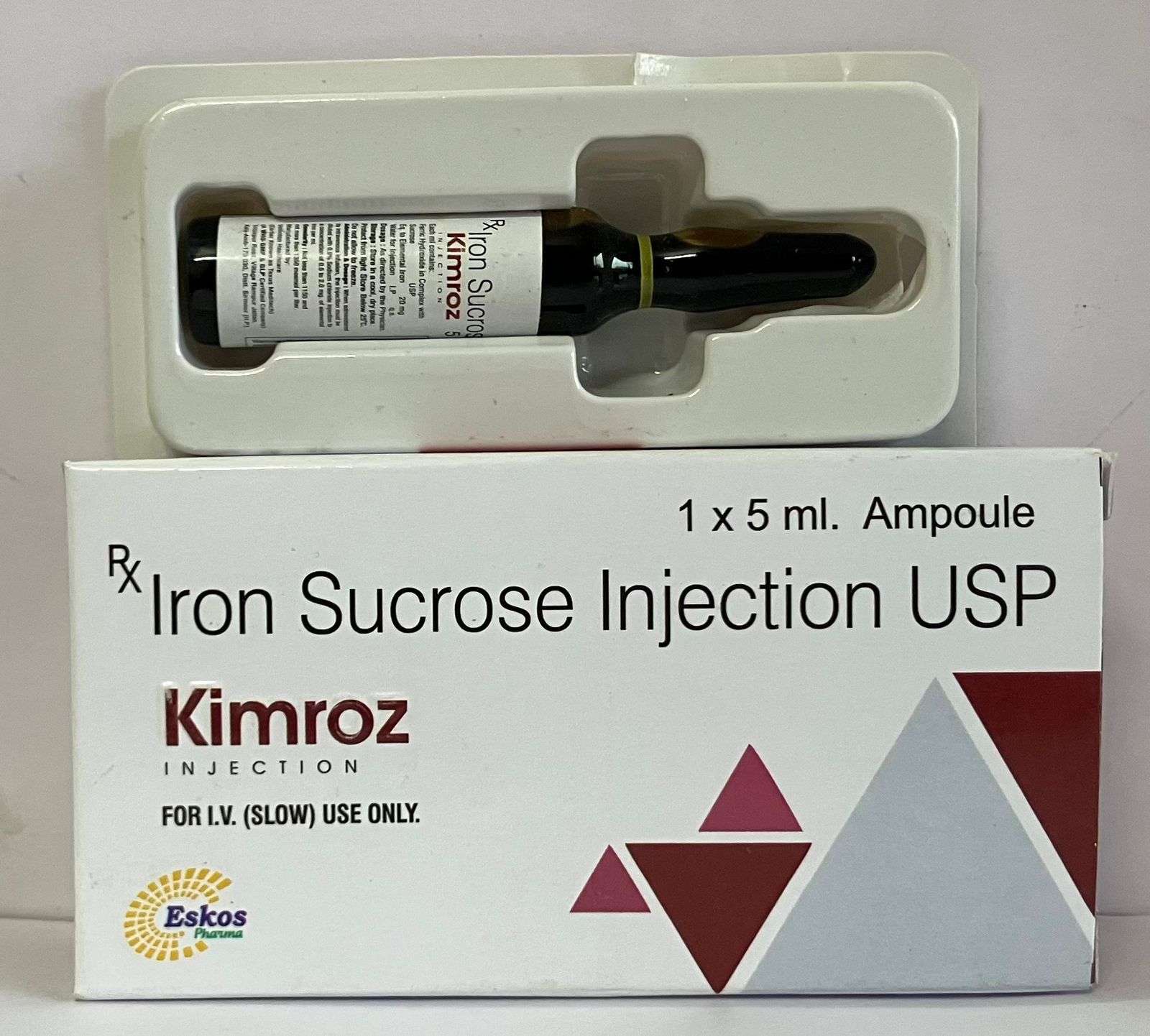 iron sucrose 5ml injection
