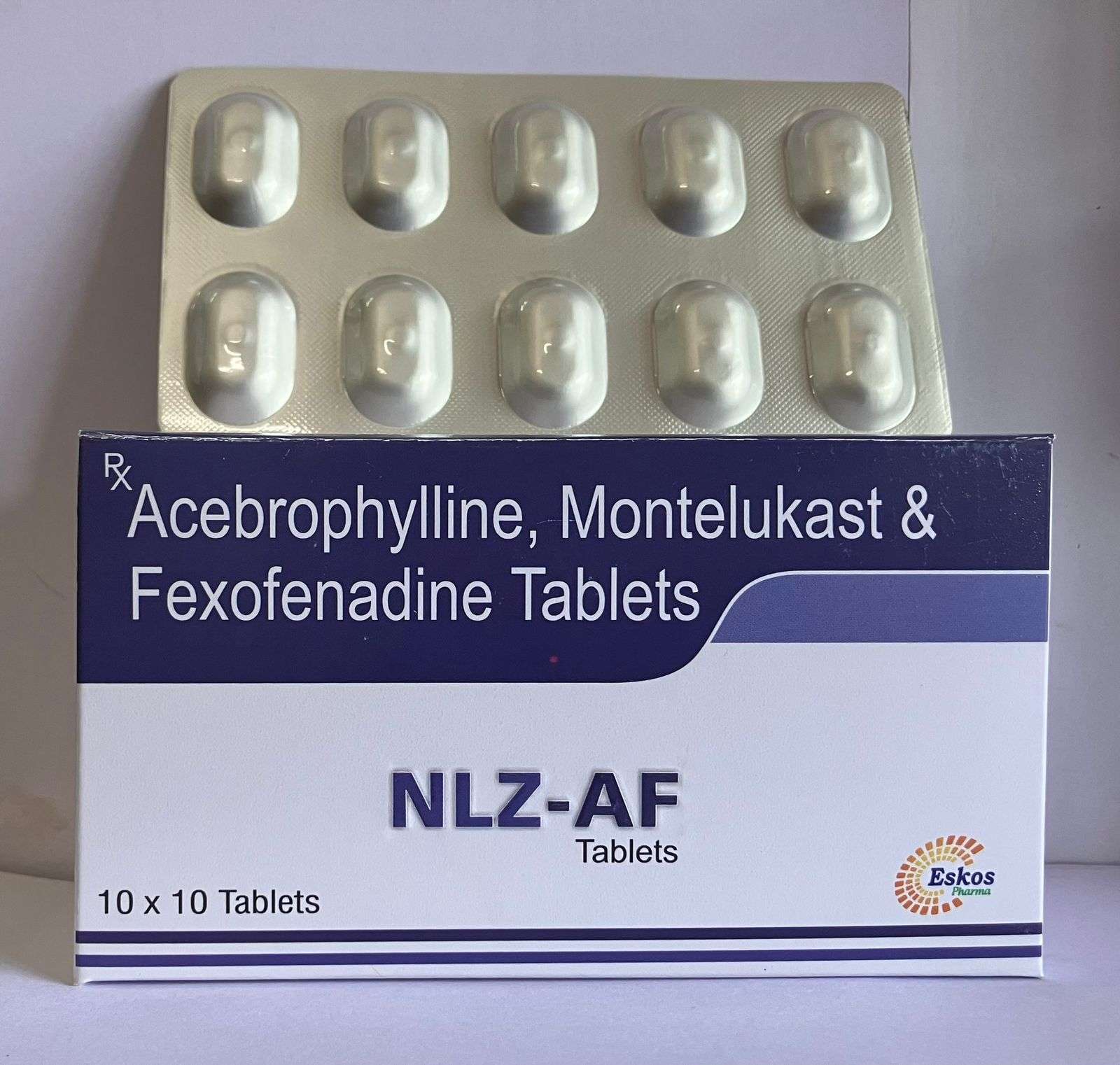montelukast sodium 10mg + acebrophylline 200 mg + fexofenadine 120 mg