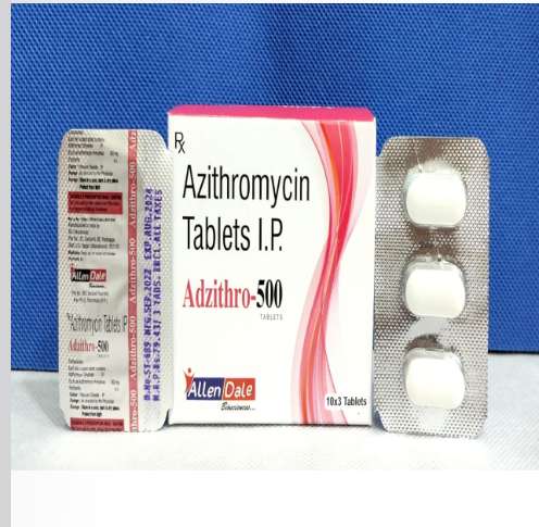 azithromycin  500 mg tablet (blister)