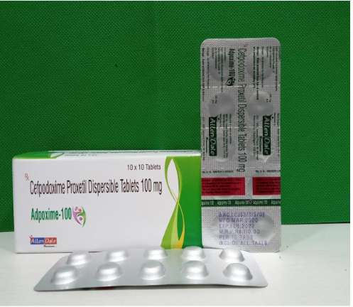 cefpodoxime proxetil 100 mg (dispersble tab) (alu-alu)